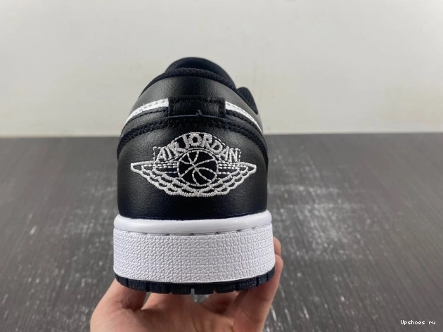  and Air 553558-132 Low Jordan 1 black white 0128
